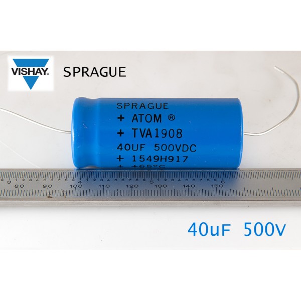 Sprague Atom    40uF/500V